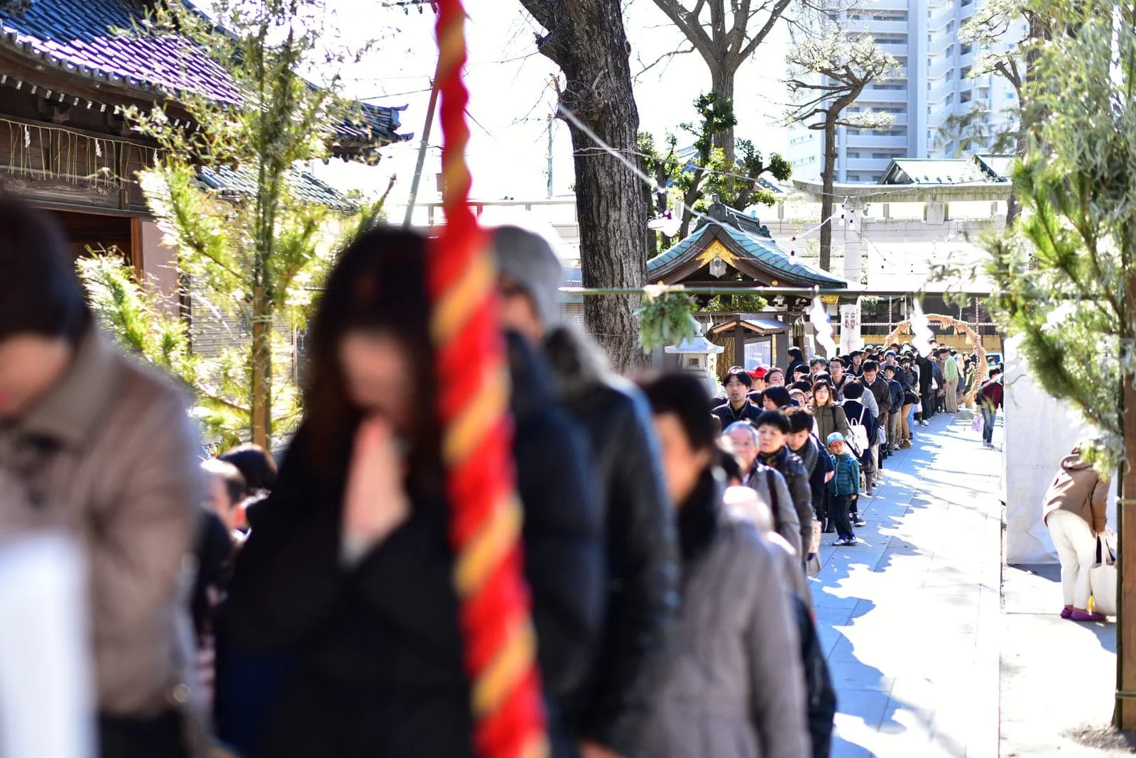 亀有香取神社 境内